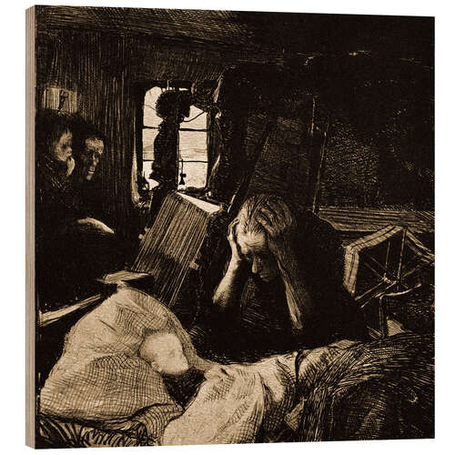 Tableau en bois Détresse