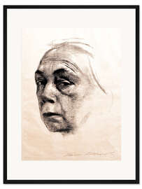 Gerahmter Kunstdruck Selbstbildnis, 1924