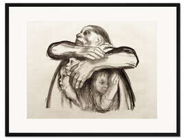 Gerahmter Kunstdruck Saatfrüchte sollen nicht vermahlen werden