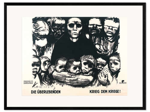 Framed art print The survivors