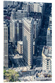 Acrylic print Flatiron Building, New York