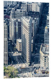 Foam board print Flatiron Building, New York