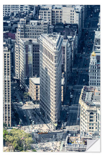 Selvklebende plakat Flatiron Building, New York