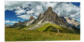 Hartschaumbild Passo Giau - Dolomiten, Südtirol