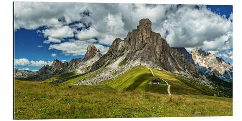 Quadro em plexi-alumínio Passo Giau - Dolomites, South Tyrol