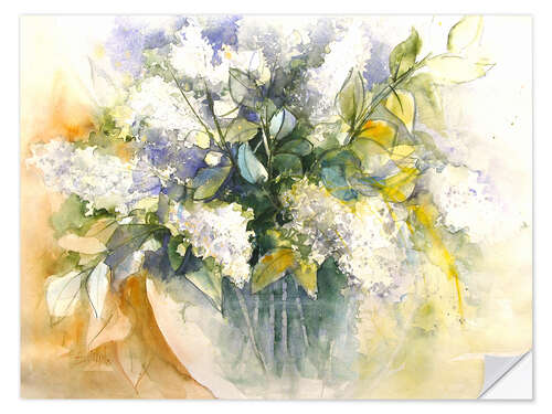 Wall sticker White lilac