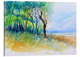 Magnettafel Windflüchter auf dem Darss, Ostsee