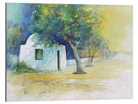 Magnettafel Oia auf Santorini, Griechenland