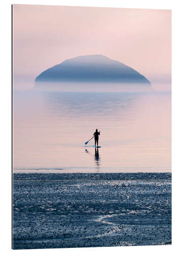 Tableau en plexi-alu Île solitaire