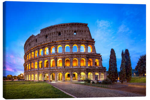 Quadro em tela The Colosseum in Rome, Italy II