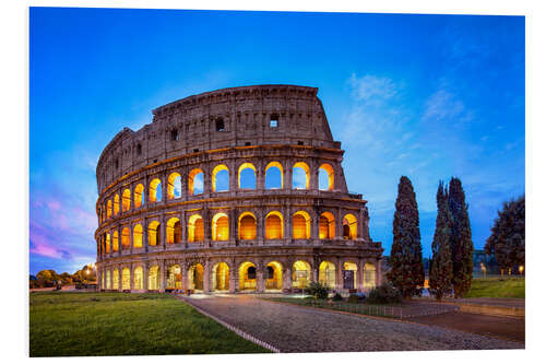 Foam board print The Colosseum in Rome, Italy II