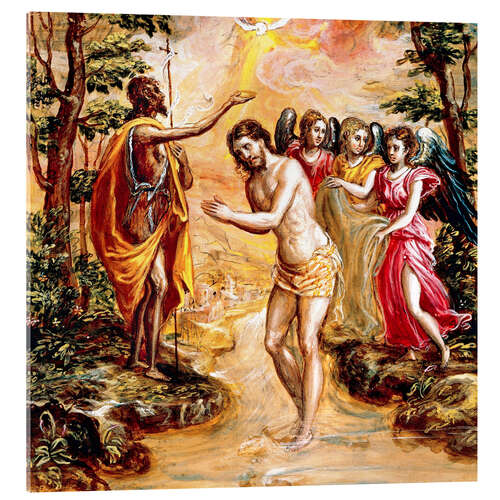 Quadro em acrílico Baptism of Christ