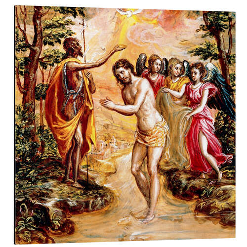 Alumiinitaulu Baptism of Christ