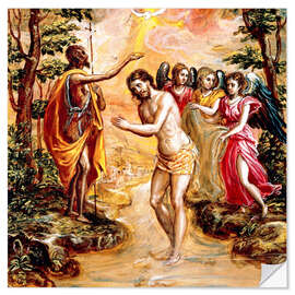 Wall sticker Baptism of Christ