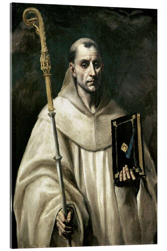 Akrylbilde St. Bernard of Clairvaux