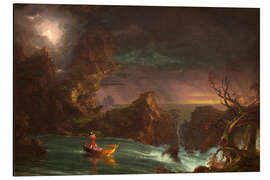 Magnettafel Die Reise des Lebens, die Männlichkeit