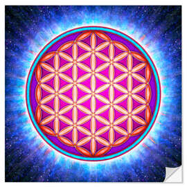 Wall sticker Flower Of Life - Primal Energy