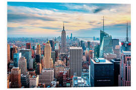 Hartschaumbild NEW YORK - TOP OF THE ROCK