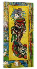 Akryylilasitaulu  Japonaiserie: Courtesan or Oiran - Vincent van Gogh