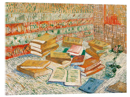 Acrylglas print The Yellow Books
