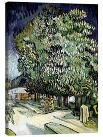 Leinwandbild Kastanienbäume in der Blüte - Vincent van Gogh