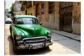 Galleriprint Vintage car in the streets of Havana, Cuba