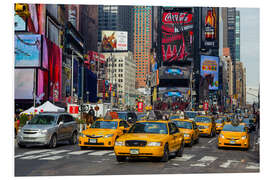 Stampa su PVC New York City Traffic