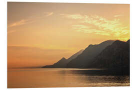 Quadro em PVC lake Garda Italy