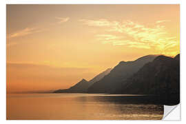 Vinilo para la pared lake Garda Italy