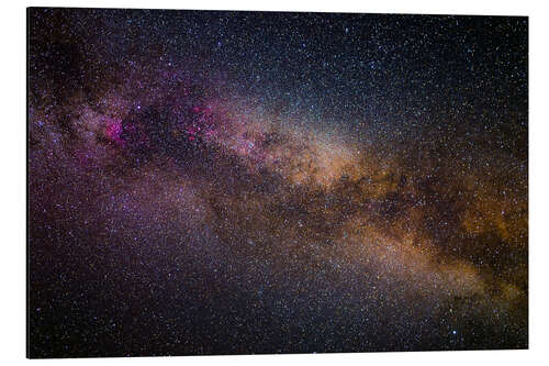 Aluminium print Milky Way - The starry sky