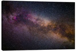 Lienzo  Milky Way - The starry sky - Benjamin Butschell