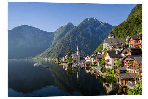 Foam board print Hallstatt, Salzkammergut