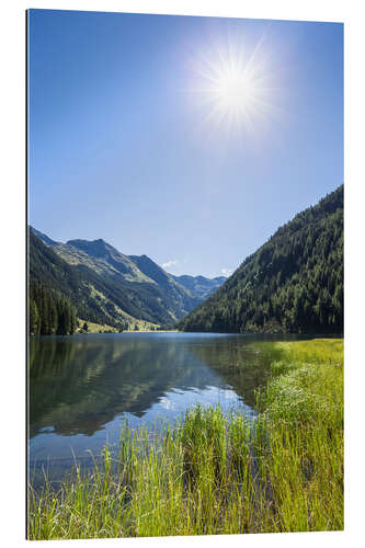 Gallery Print Bergsee, Steiermark, Österreich