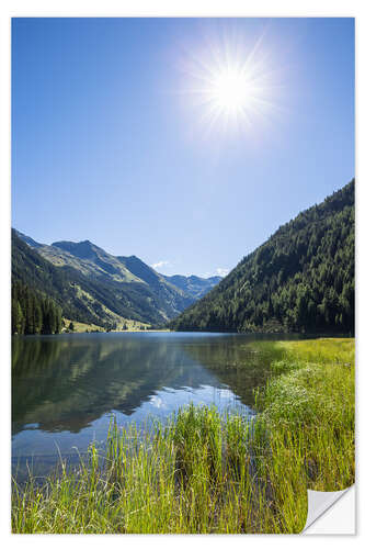 Vinilo para la pared Mountain Lake, Styria, Austria