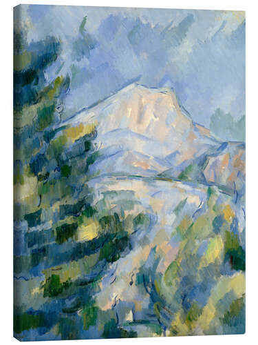 Canvas print La montagna sainte victoire