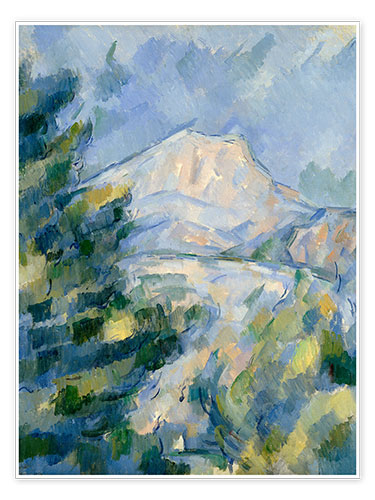 Poster La montagna Sainte-Victoire