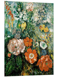 Quadro em PVC flowers