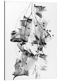 Magnettafel Pflanzenlaub und Rinde