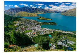 Hartschaumbild Queenstown Neuseeland