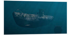 Obraz na PCV Submarine 1941, Behind Enemy Lines - Peter Weishaupt