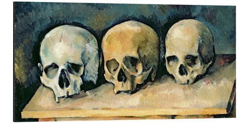 Aluminiumsbilde Still Life, Three Skulls