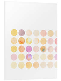 Quadro em PVC Circles' square