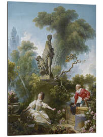 Magnettafel Der Fortschritt der Liebe: Die Verabredung