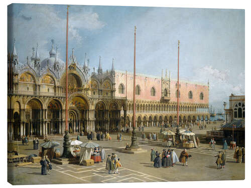 Lienzo Plaza de San Marcos en Venecia