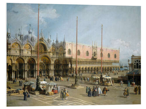 Foam board print The Square of Saint Mark’s, Venice