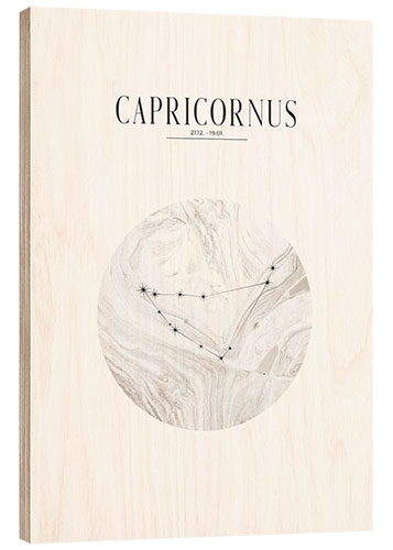 Holzbild CAPRICORNUS | STEINBOCK