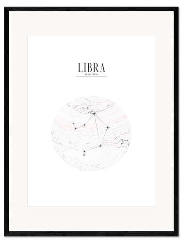 Framed art print LIBRA | LIBRA