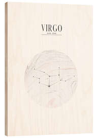 Wood print VIRGIN | VIRGO