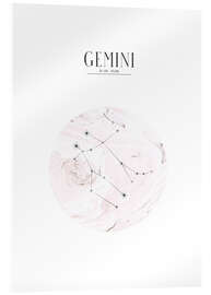 Acrylic print GEMINI | TWIN