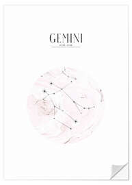 Naklejka na ścianę GEMINI | TWIN